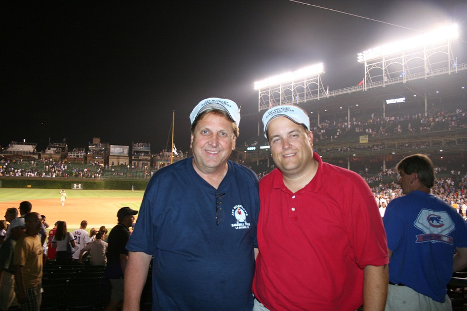 Dad and I at the last game